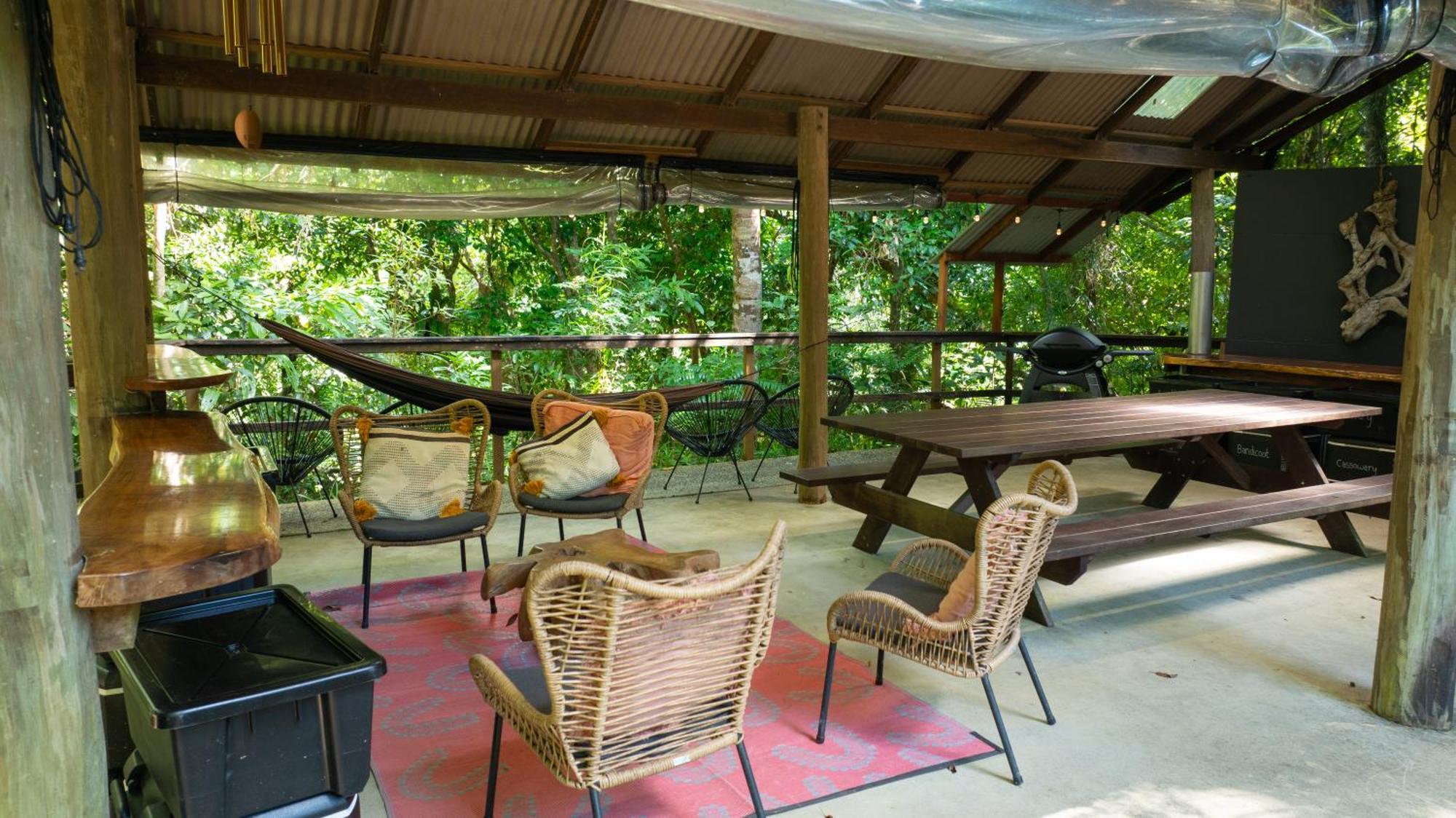 Noah Creek Eco Huts Villa Cape Tribulation Bagian luar foto